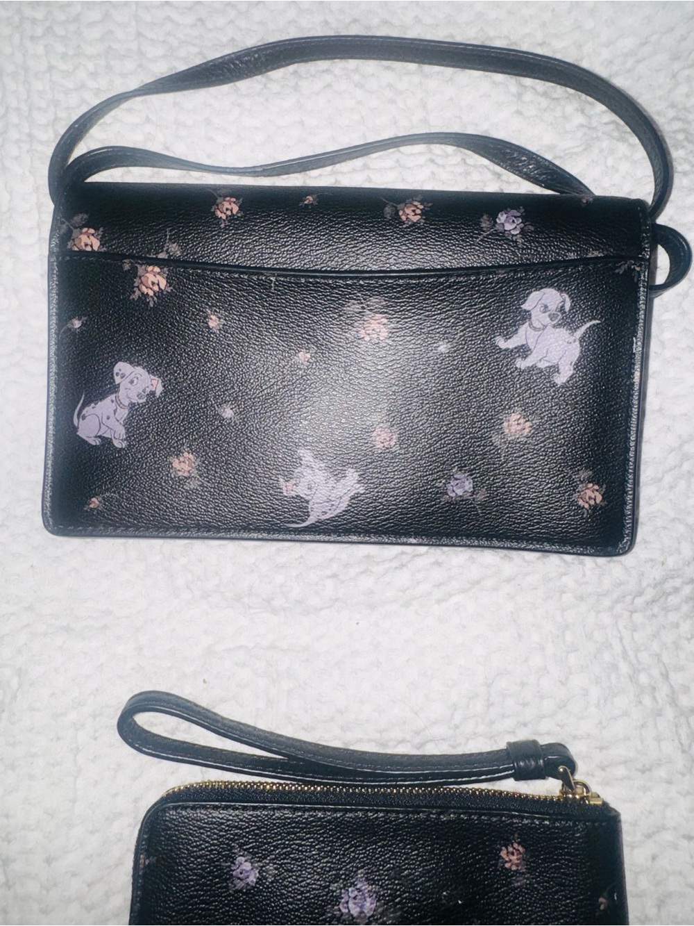 Coach 101 Dalmatian Crossbody and Wristlet Set. NWT vintage! - Picture 4 of 14